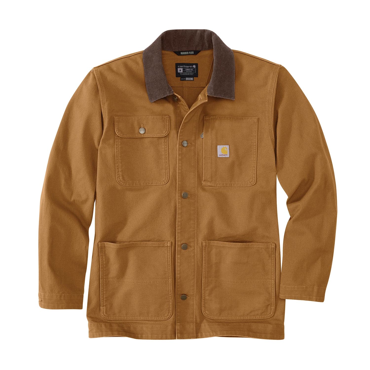 Relaxed Fit Denim Sherpa Jacket -Mens