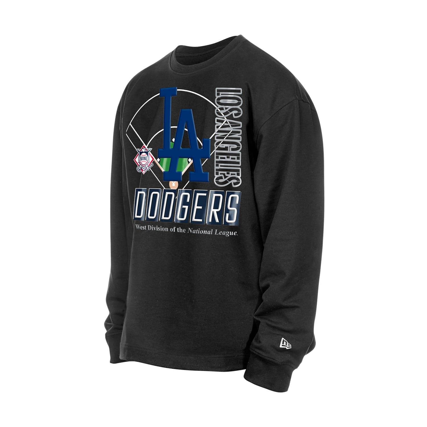 Los Angeles Dodgers Graphic LS Crew - Mens