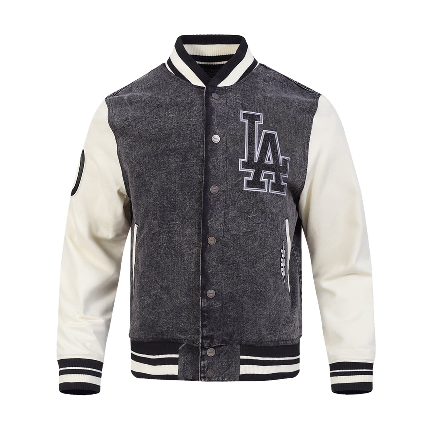 Los Angeles Dodgers Varsity Black Jacket - Mens