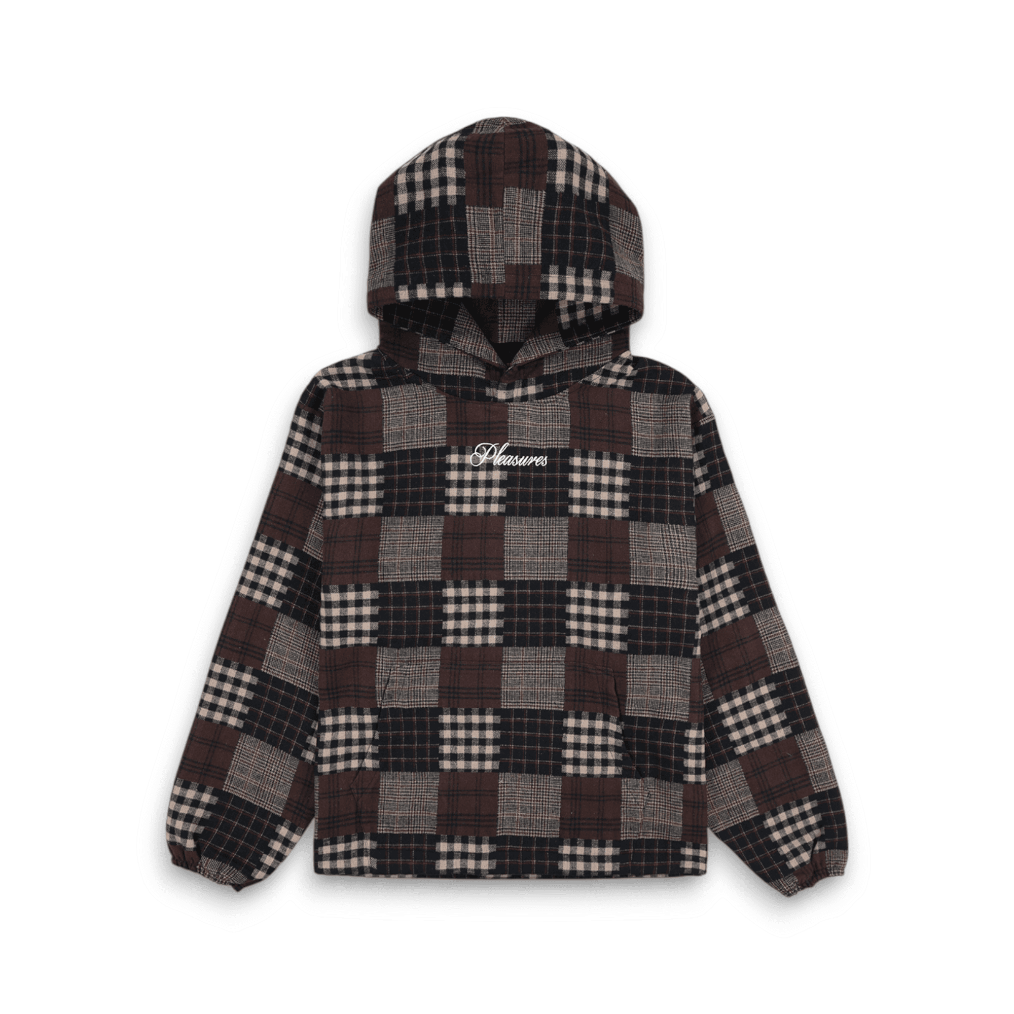 Madras Poncho Hoodie