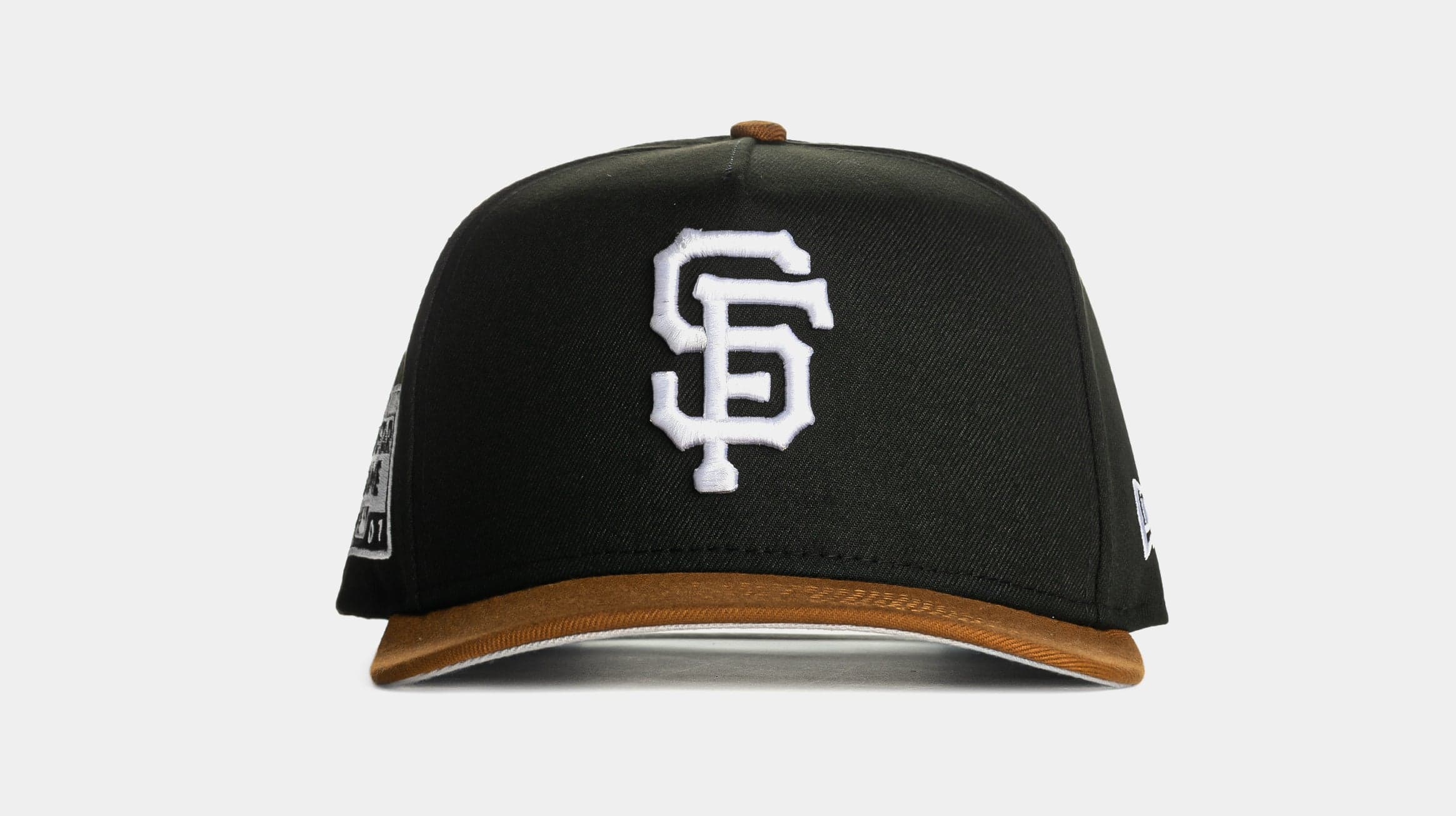 Shoe Palace Exclusive Peanut Two-Tone San Francisco Giants 9Fifty Snapback Mens Backpack (Black/Brown)