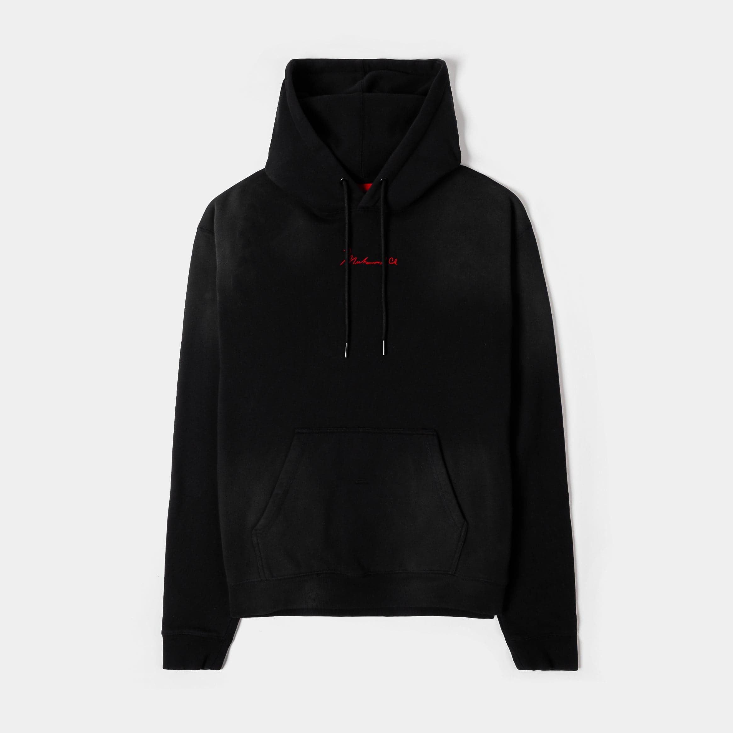 SP x Muhammad Ali Boxer Washed Pullover Mens Hoodie (Black/White)