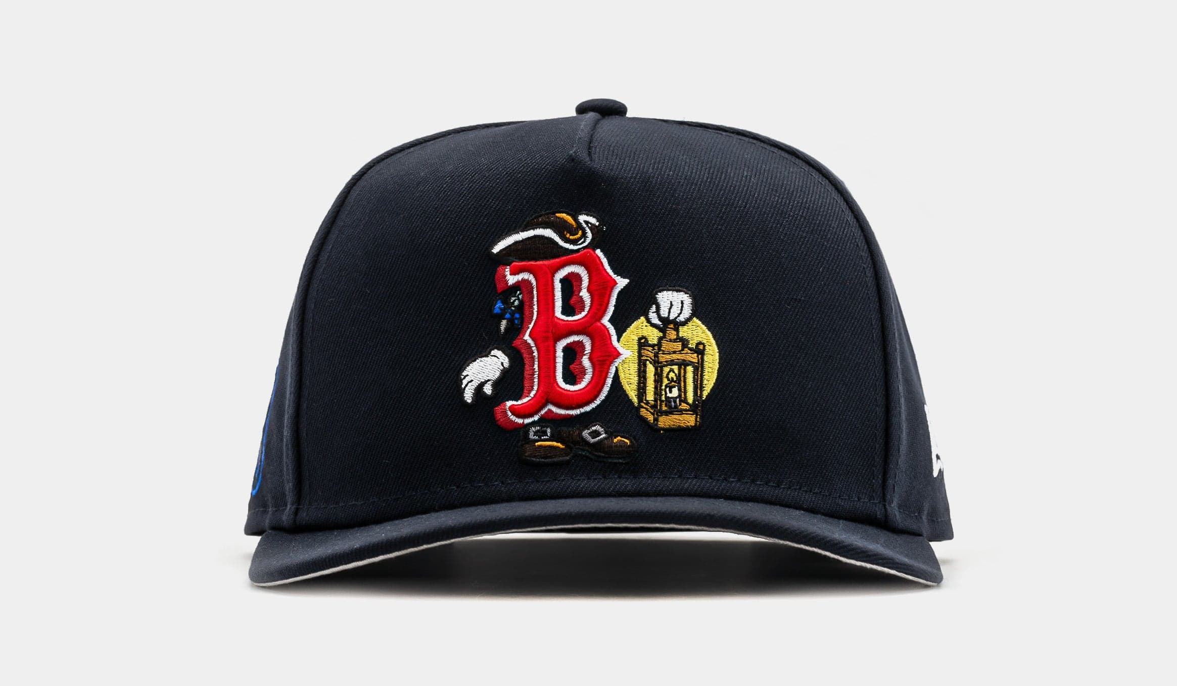 Boston Red Sox Cartoon 950AF Snapback Mens Hat (Navy/Red)