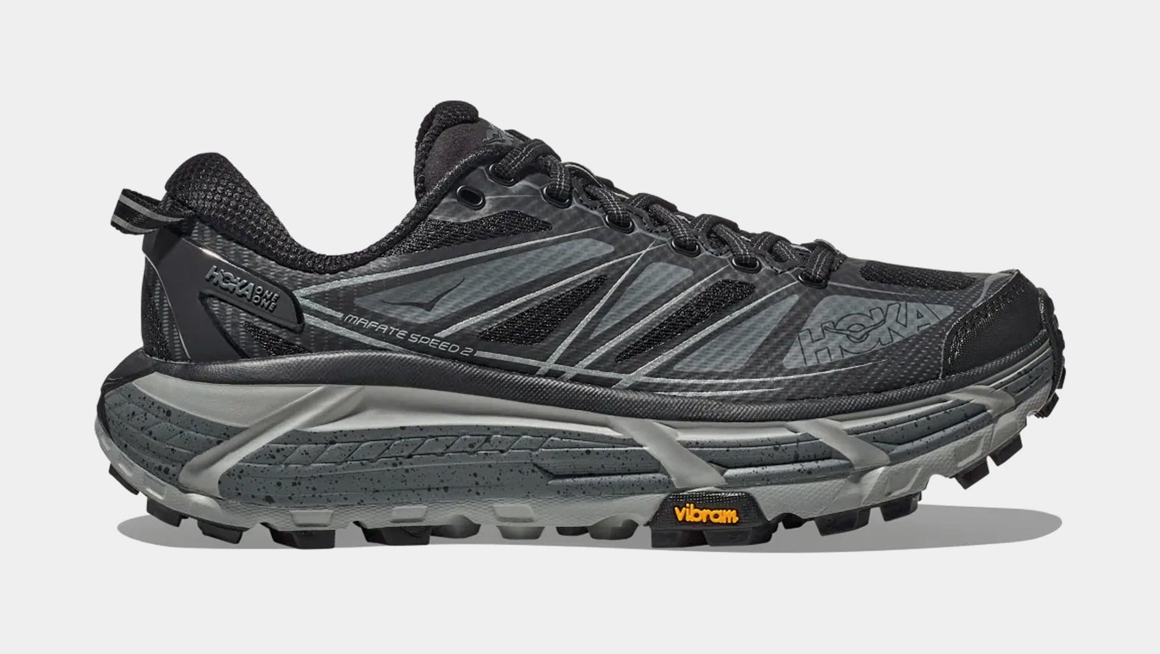 Mafate Speed 2 Mens Running Shoes (Black/Castlerock)