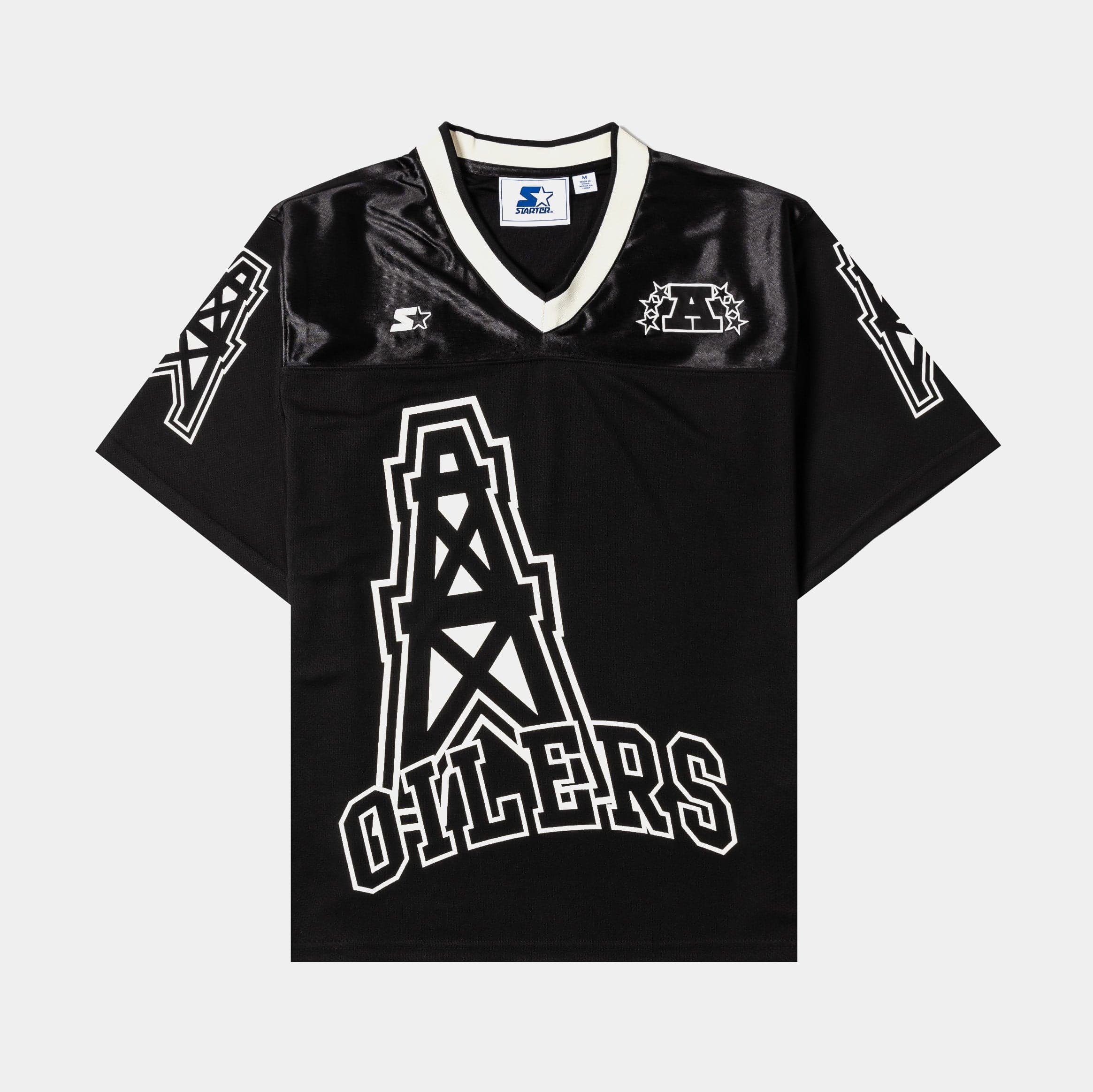 NFL Houston Oilers Mens Jersey (Black/Cream)