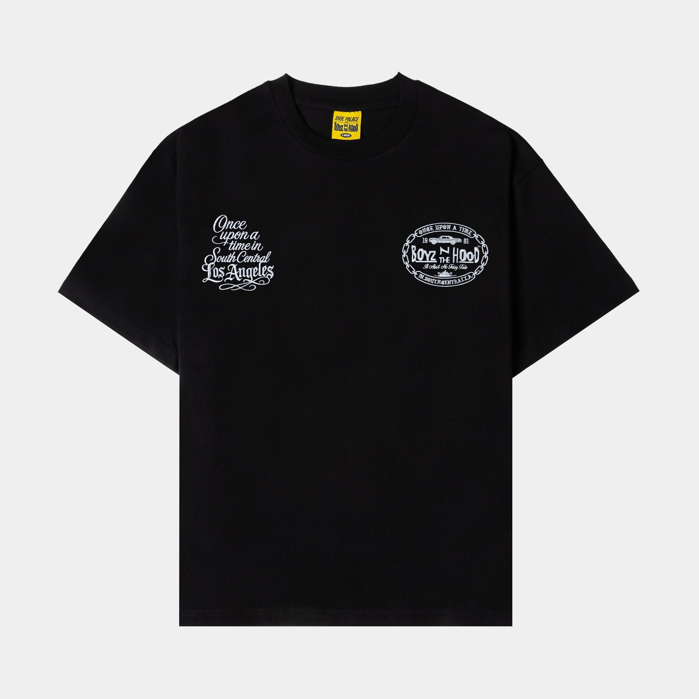 SP x Boyz N The Hood Los Angeles Mens Short Sleeve Shirt (Black/White)