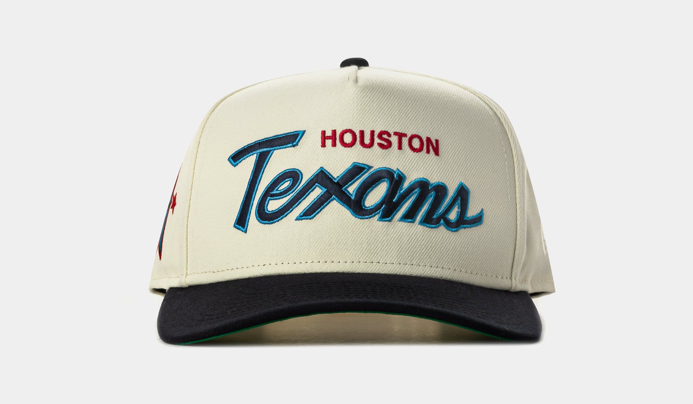 Shoe Palace Exclusive Houston Texans Script 950AF Snapback Mens Hat (Chrome/Black)