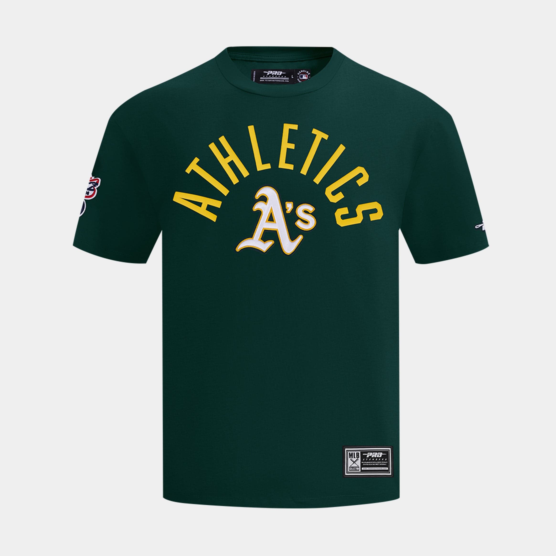 Shoe Palace Exclusive Athletics Playback Drop Shoulder Mens Short Sleeve Shirt (Green/Yellow)