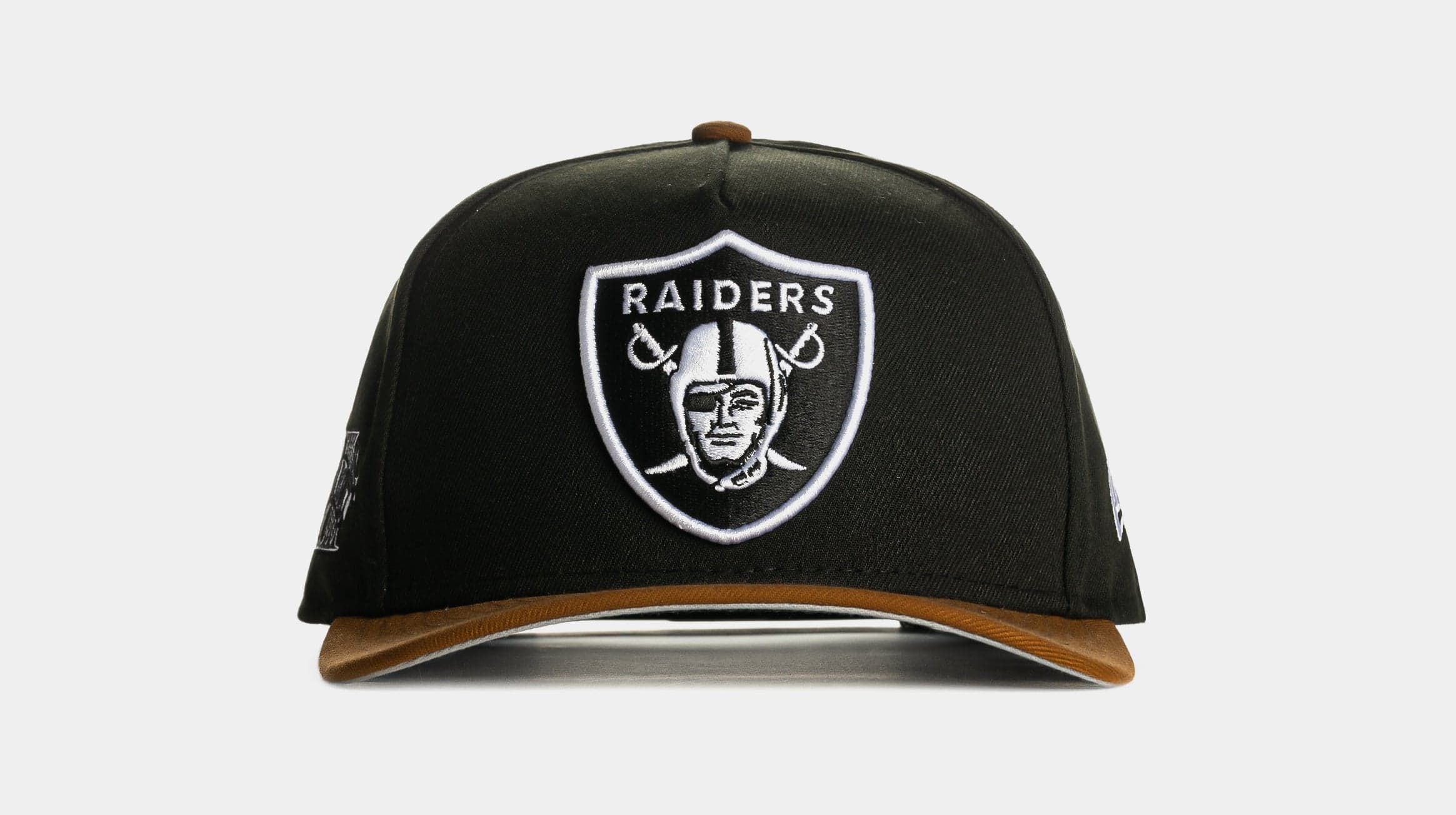 Shoe Palace Exclusive Las Vegas Raiders Peanut 2T 9Fifty Snapback Mens Hat (Black/Brown)