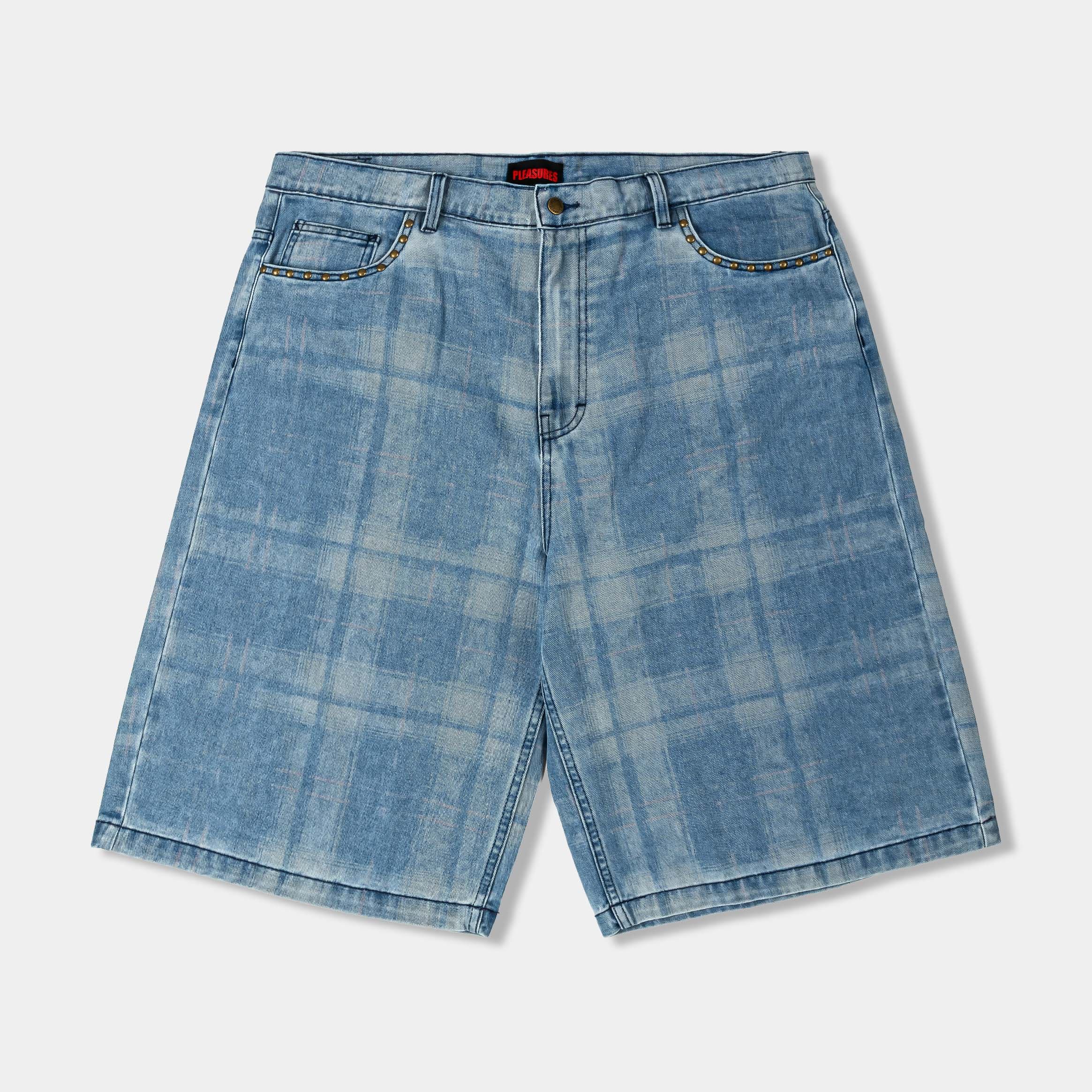 Experiment Jean Mens Shorts (Blue)