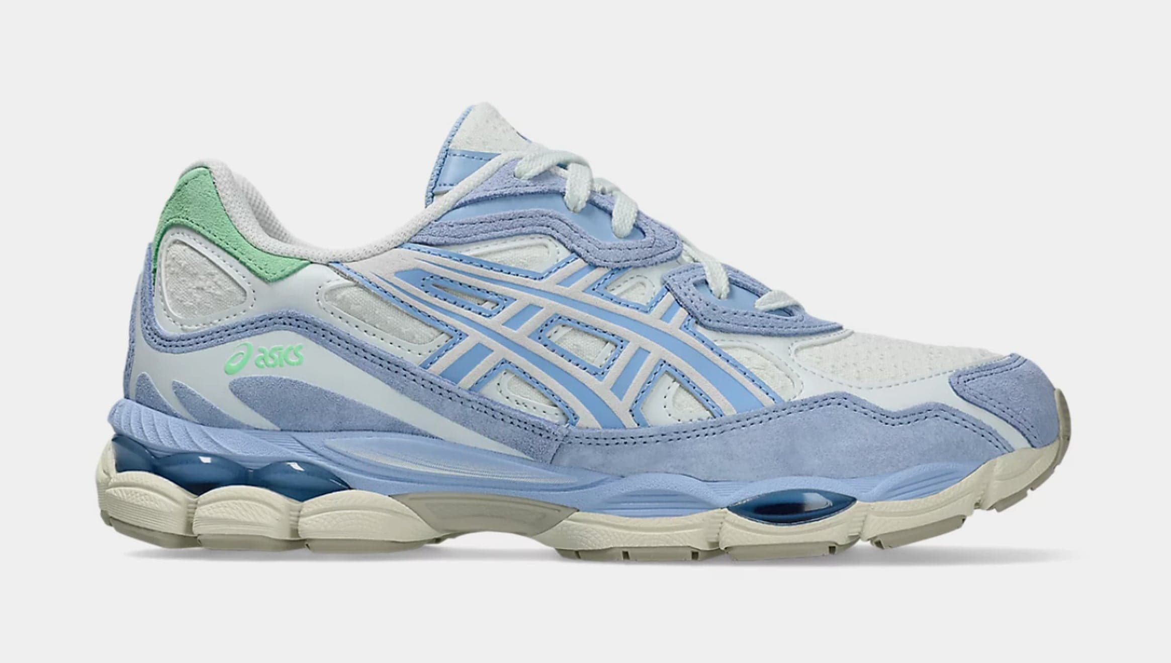 Gel NYC Mens Running Shoes (Airy Blue/Stone Wash)
