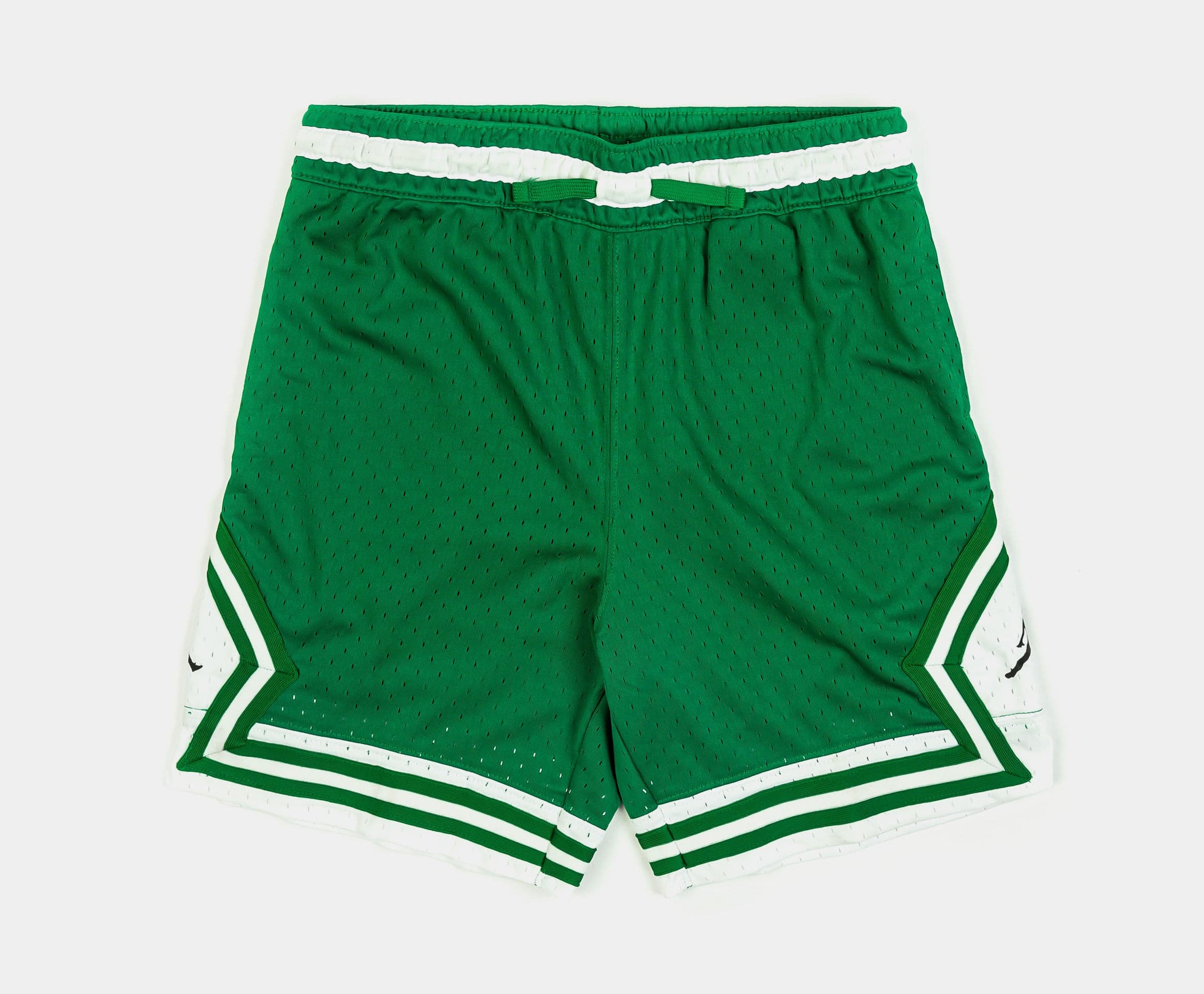 Dri Fit Diamond Shorts Grade School Shorts (Green/White/Green)