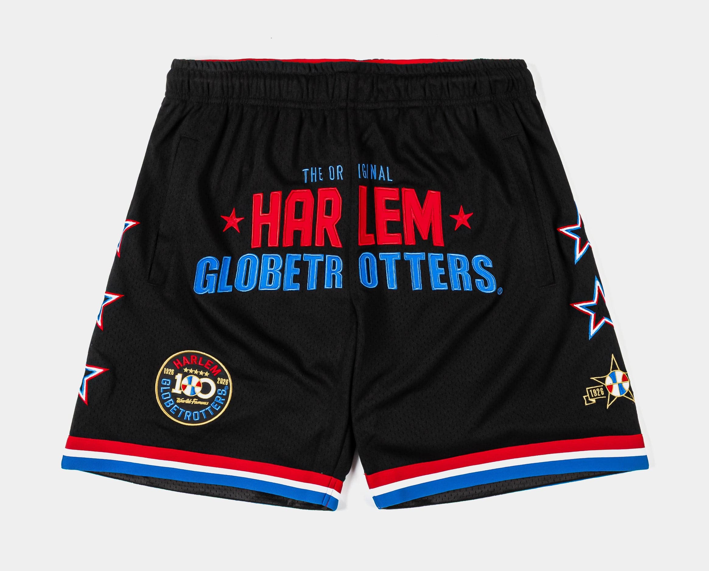SP x Harlem Globetrotters World Famous Mens Shorts (Black/Red)