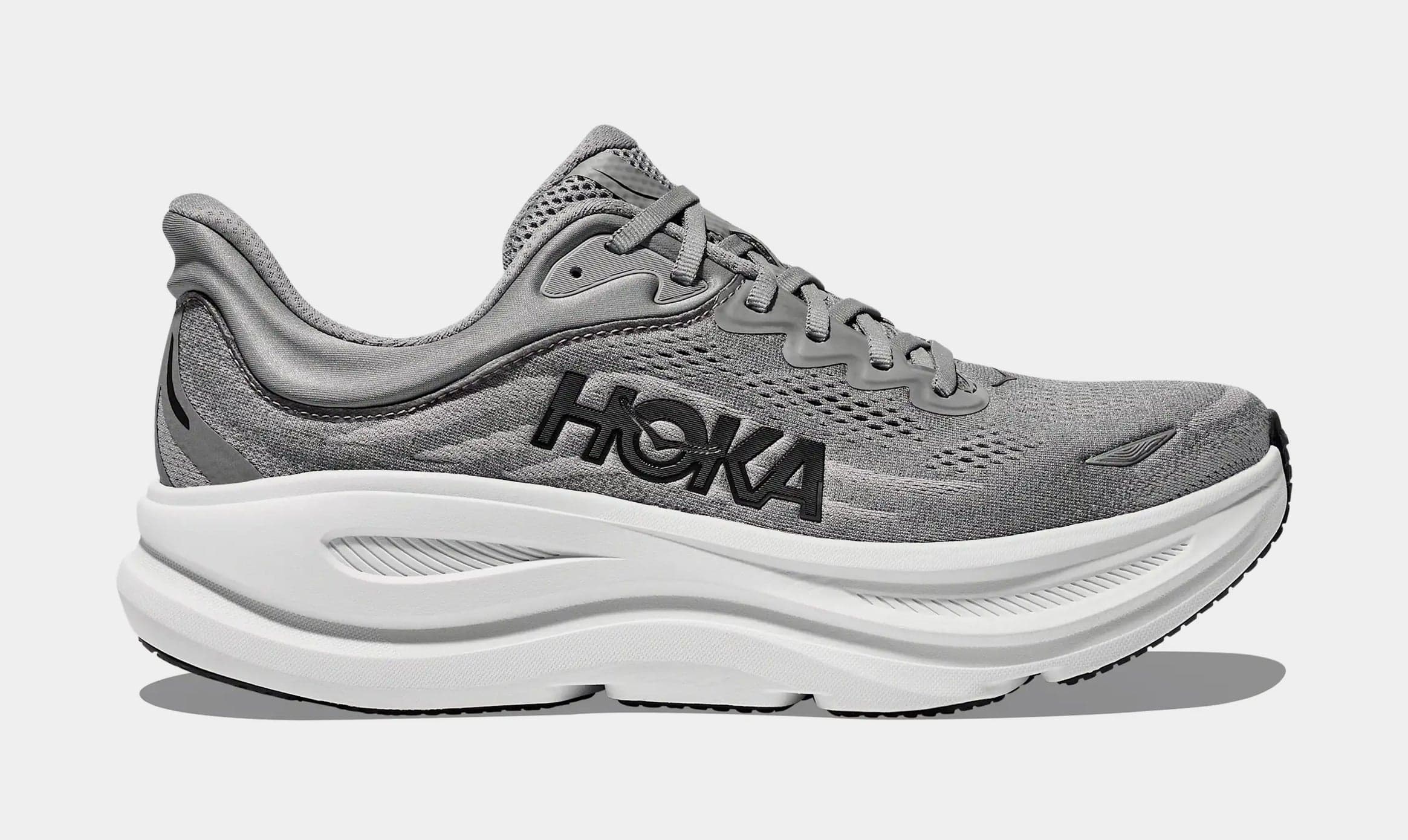 Bondi 9 Mens Running Shoes (Galactic Grey/Stellar Grey)