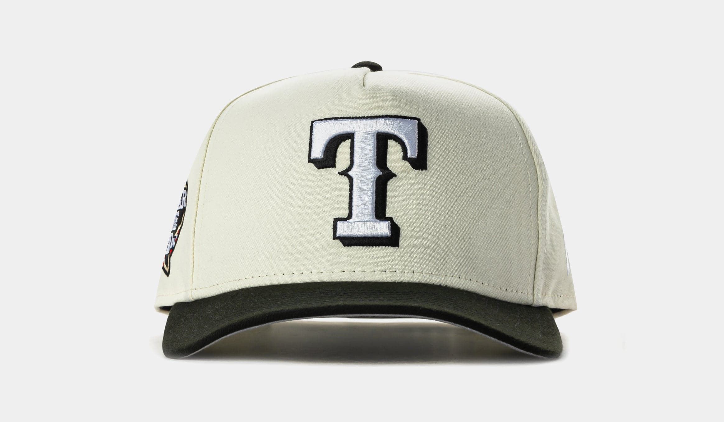 Shoe Palace Exclusive Texas Rangers 950AF Snapback Mens Hat (Chrome/Black)