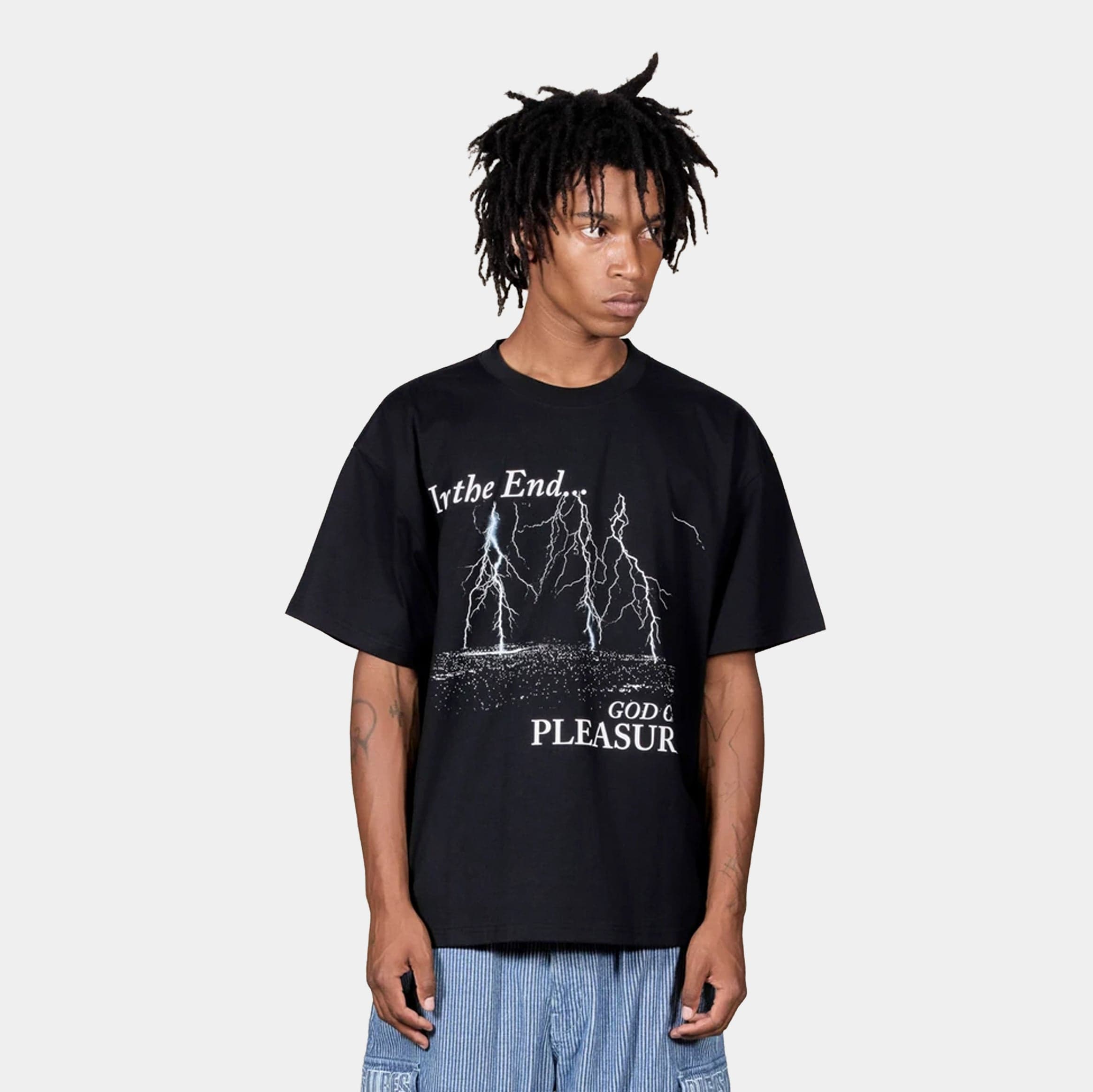 End Times Mens Short Sleeve Shirt (Black)