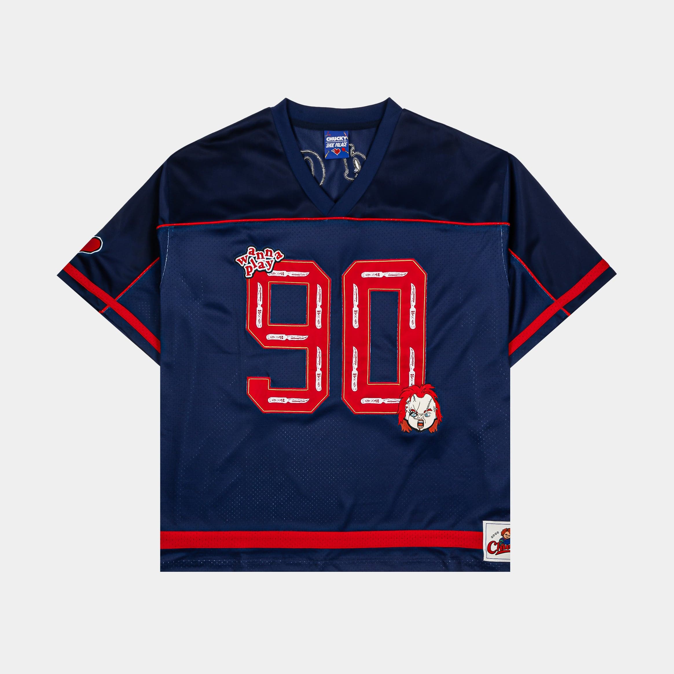 SP x Chucky Good Guy Mesh Mens Jersey (Blue/Red)