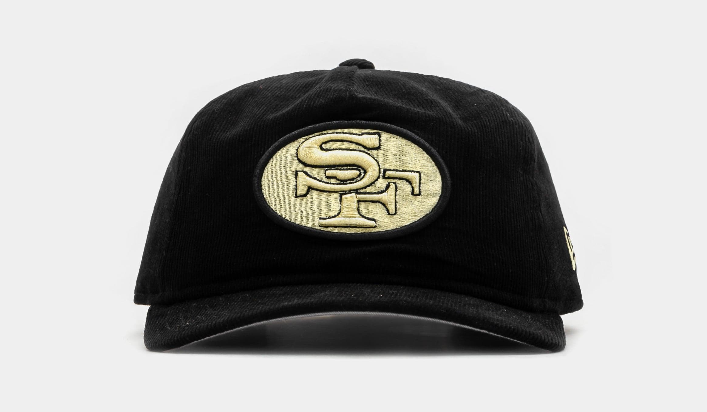 San Francisco 49ers Golfer Snapback Mens Hat (Black/White)