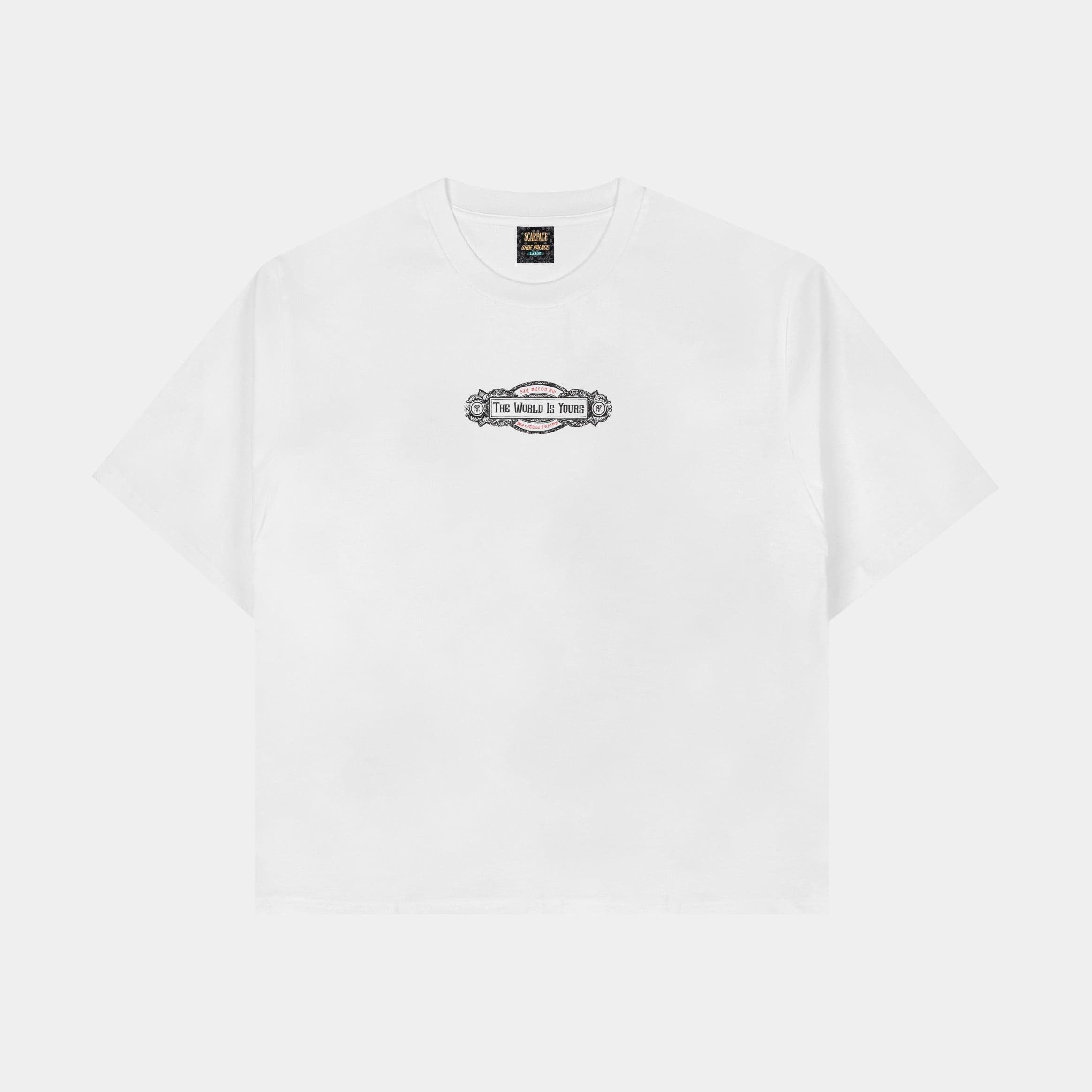 SP x Scarface The Trophy Mens Short Sleeve Shirt (White/Red)