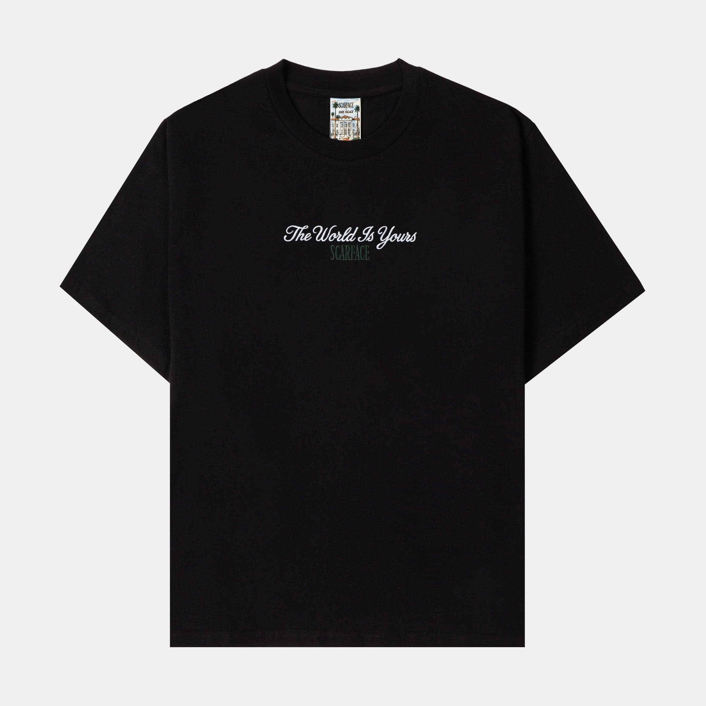 SP x Scarface Cash Mens Short Sleeve Shirt (Black/White)