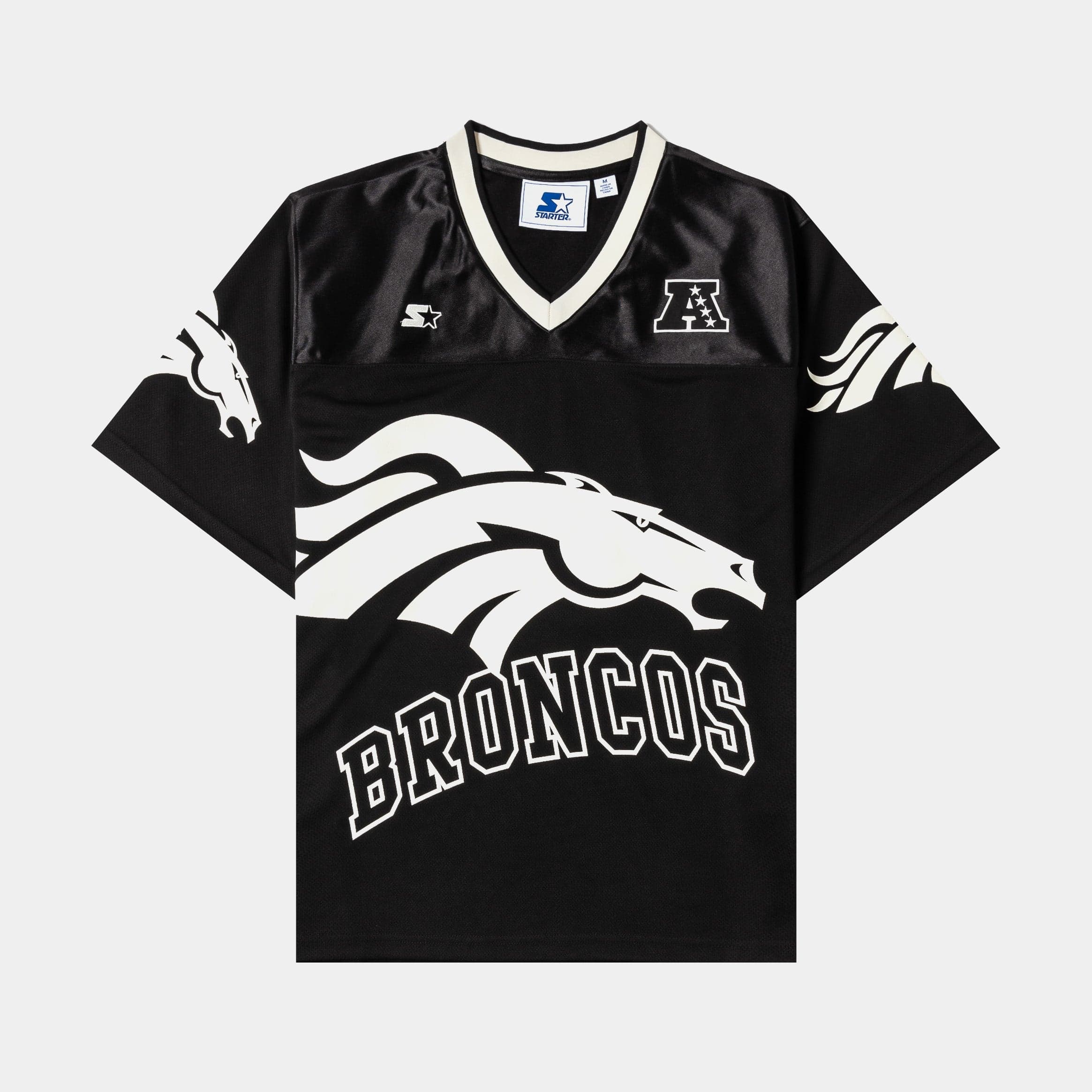 NFL Denver Broncos Mens Jersey (Black/Cream)