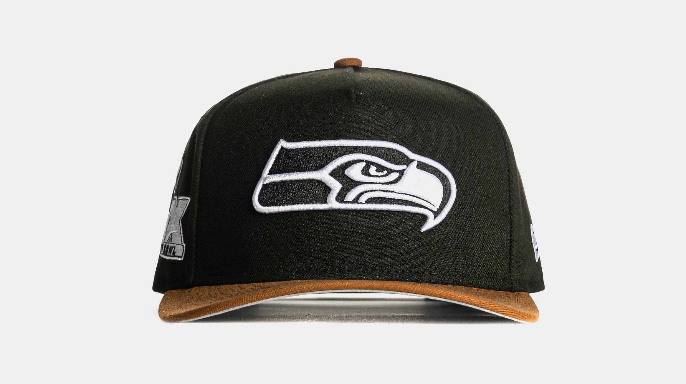 Shoe Palace Exclusive Seattle Seahawks Peanut 2T 9Fifty Snapback Mens Hat (Black/Brown)