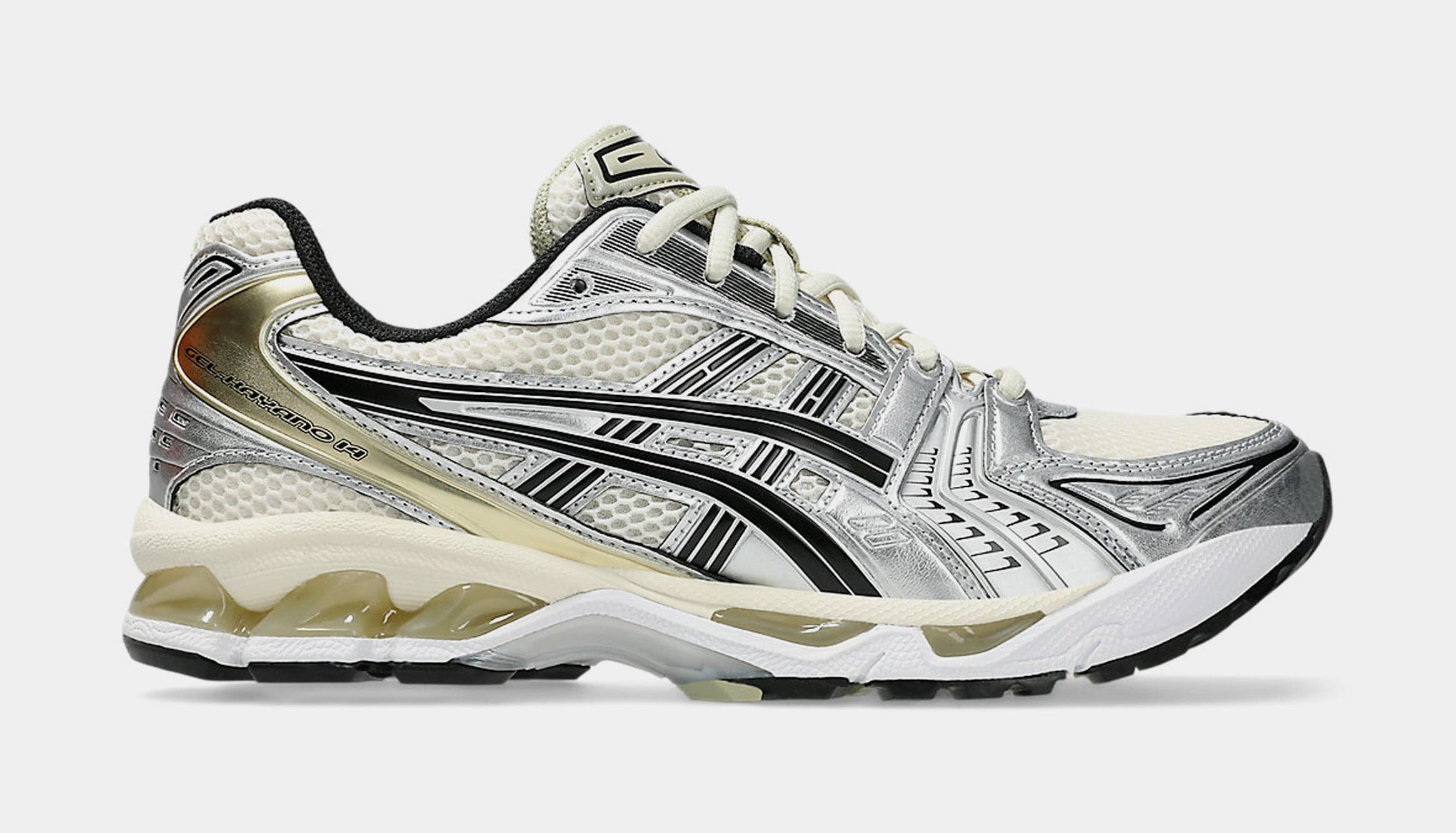 Gel Kayano 14 Mens Lifestyle Shoe - Birch/Pure Silver