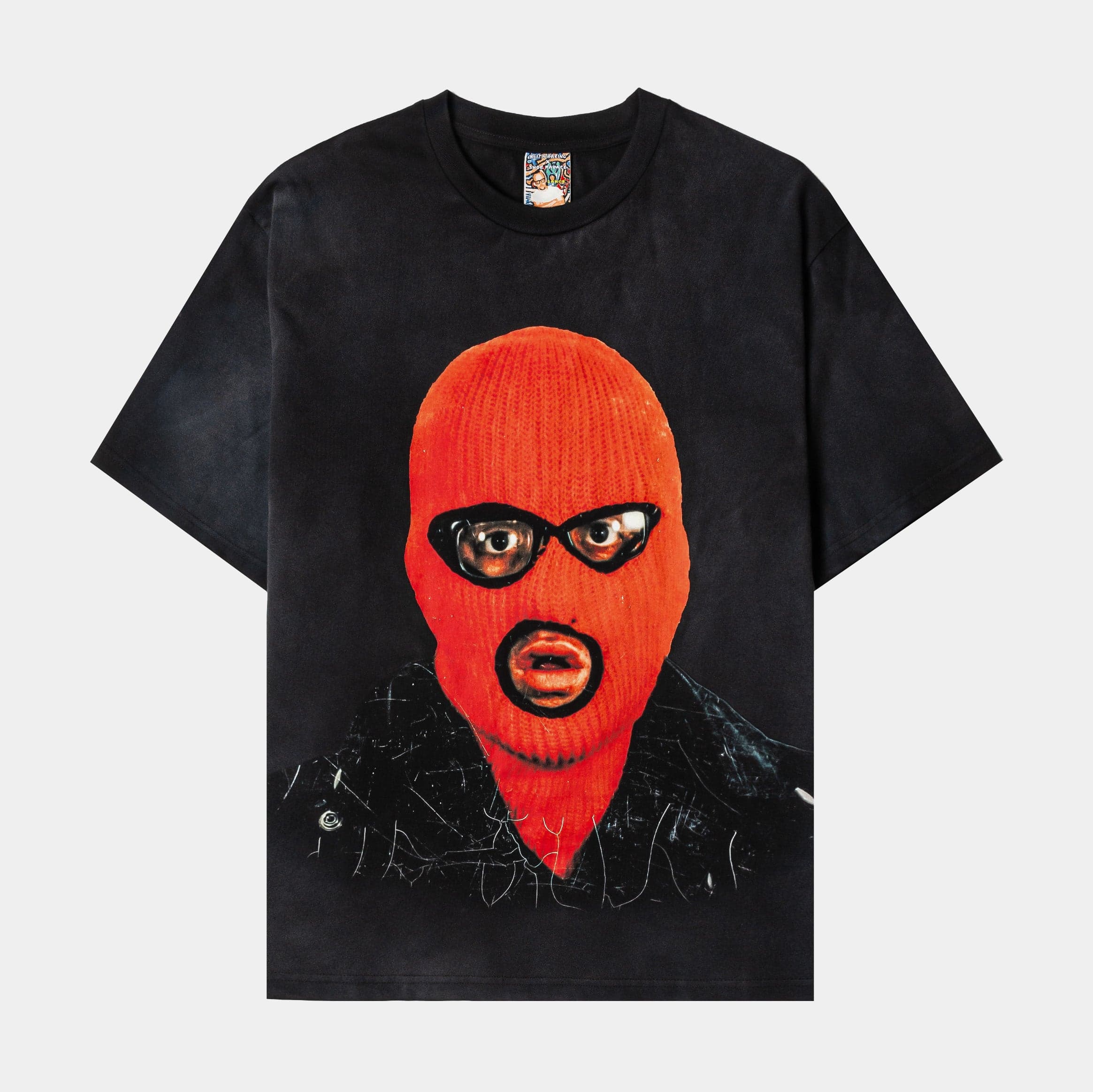 SP x Keith Haring Masked Mens Short Sleeve Shirt (Black/Red)