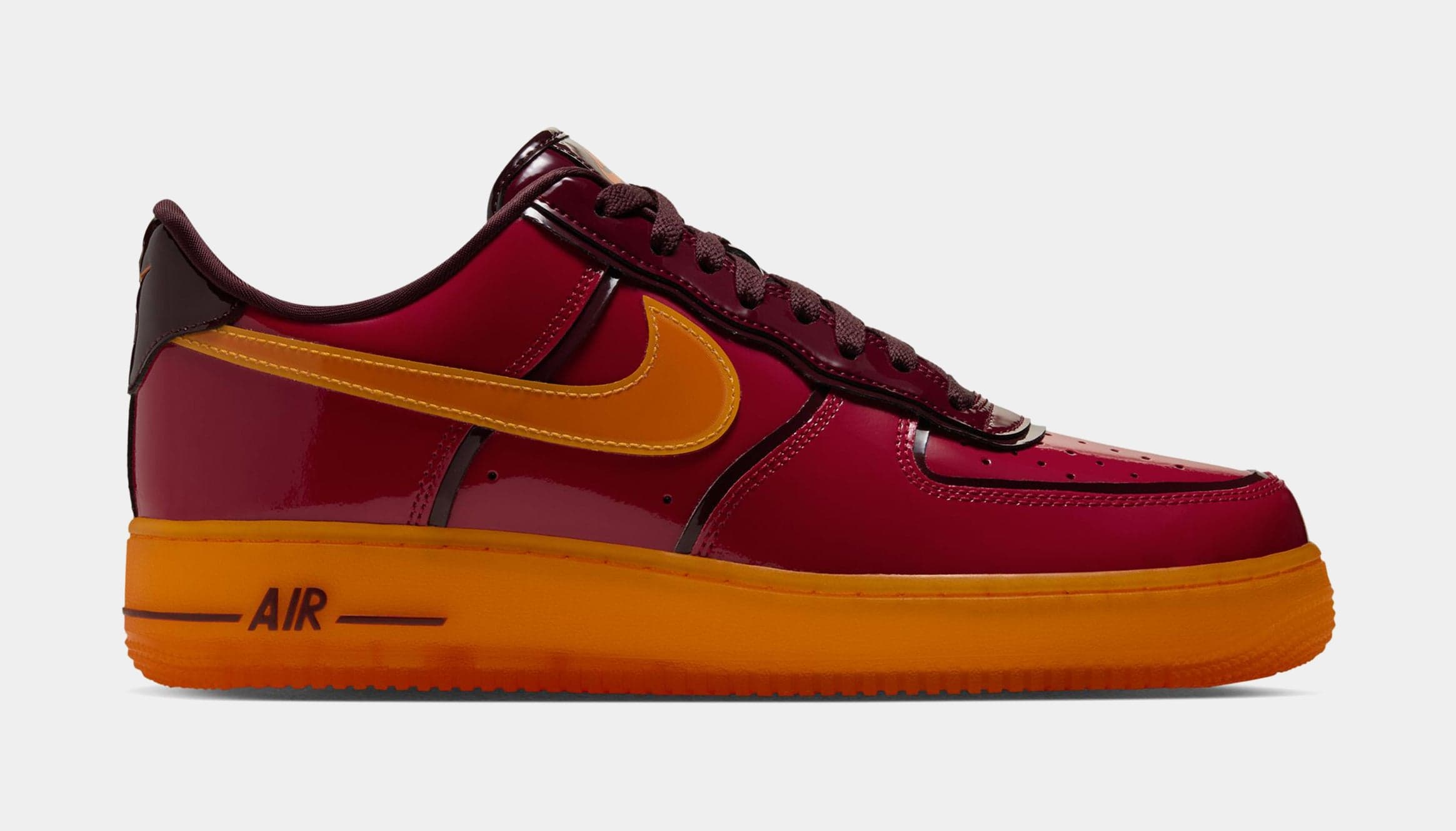 Air Force 1 Low Iron Man Mens Lifestyle Shoes (Gym Red/Bright Ceramic/Team Red)