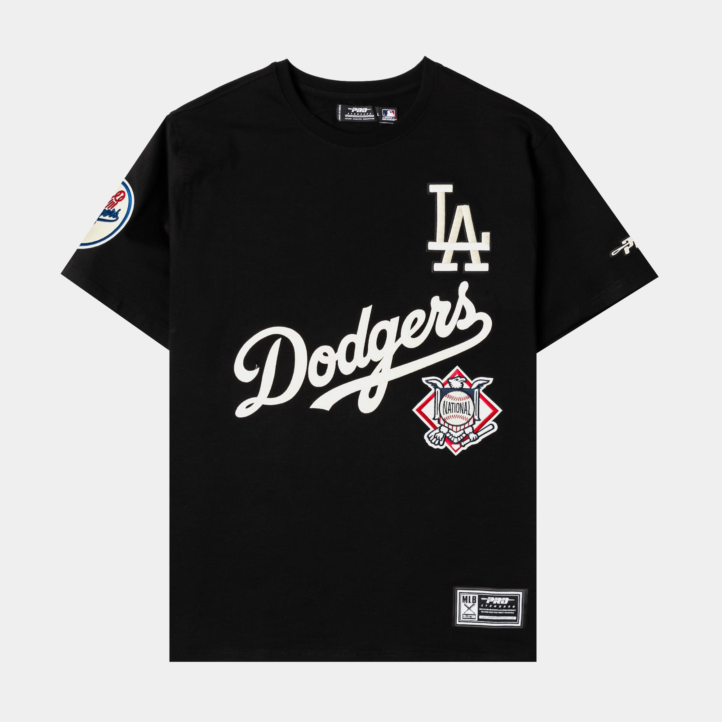Shoe Palace Exclusive Los Angeles Dodgers Modern Originals Mens Short Sleeve Shirt (Black)