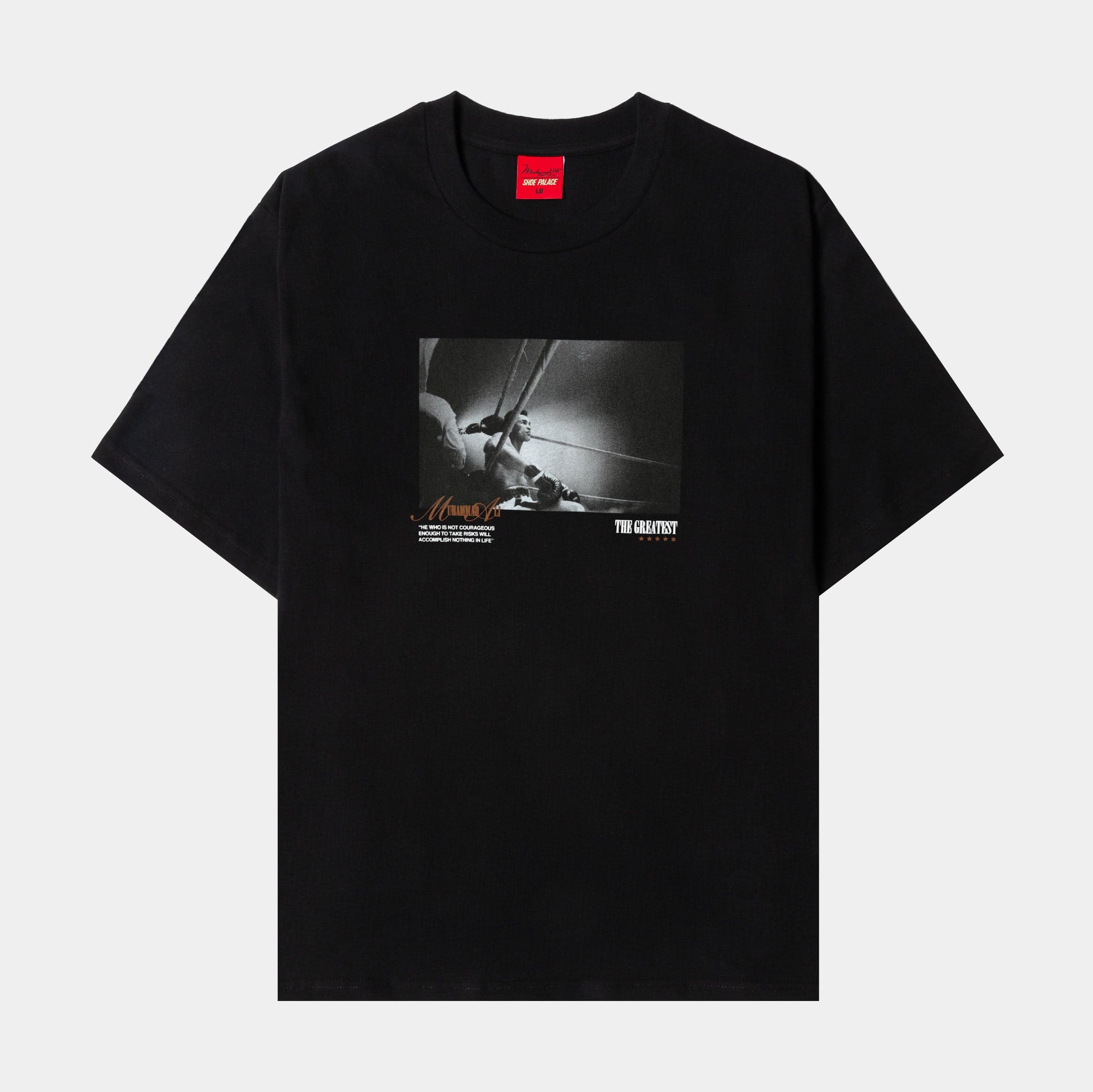 SP x Muhammad Ali Ring Mens Short Sleeve Shirt (Black/White)