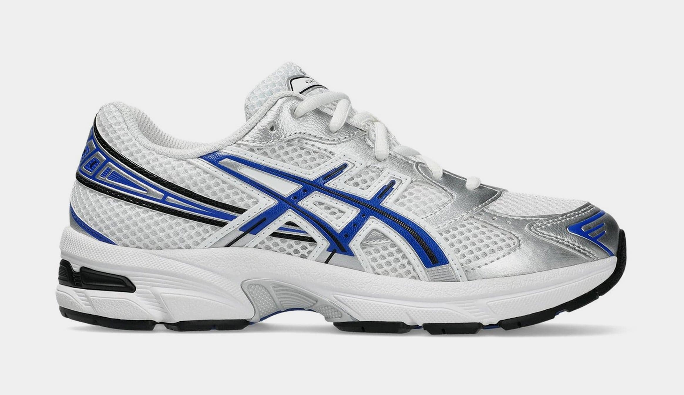 Gel 1130 Grade School Running Shoes (White/Asics Blue)