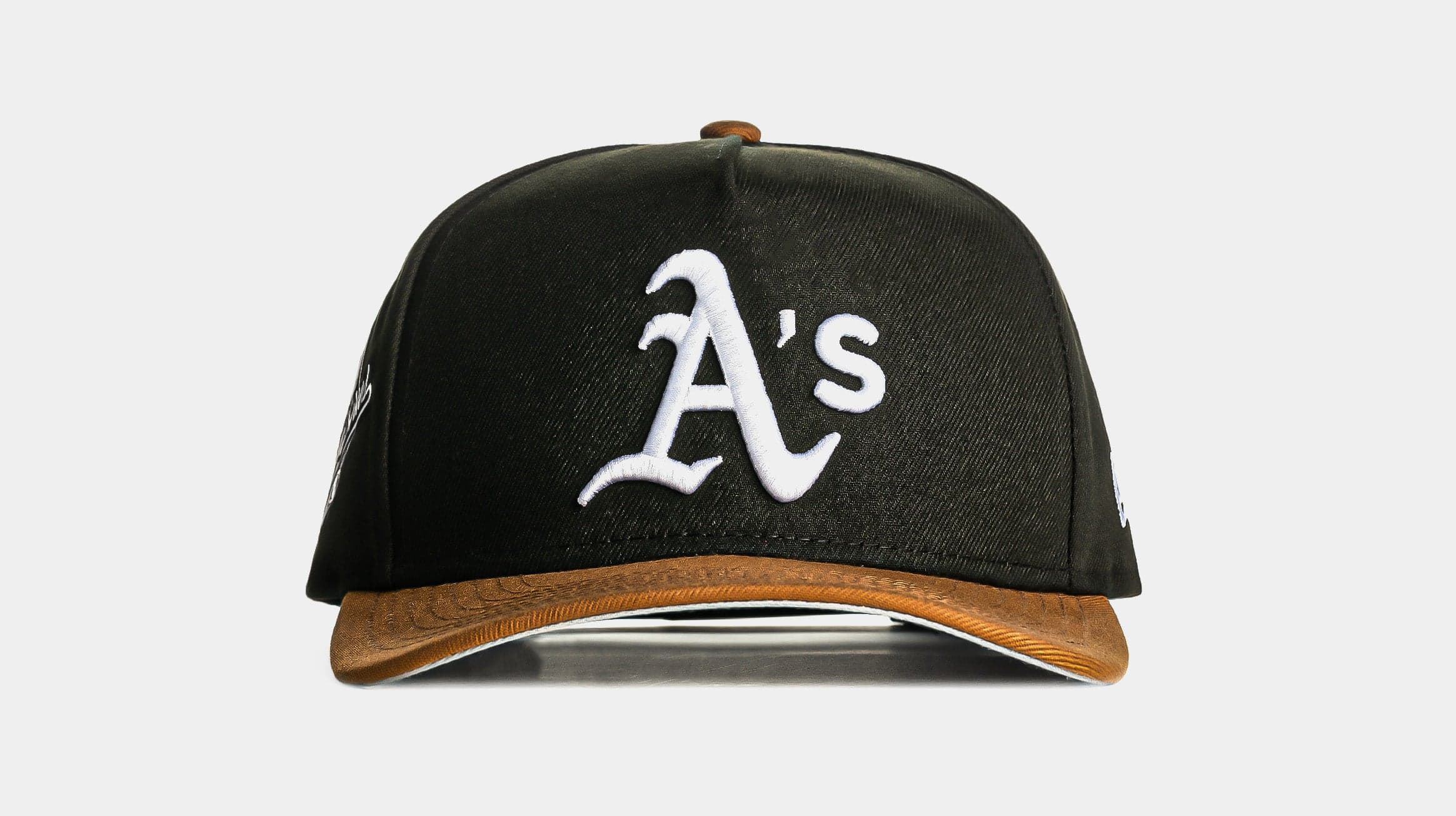 Shoe Palace Exclusive Oakland Athletics Peanut 2T 9Fifty Snapback Mens Hat (Black/Brown)