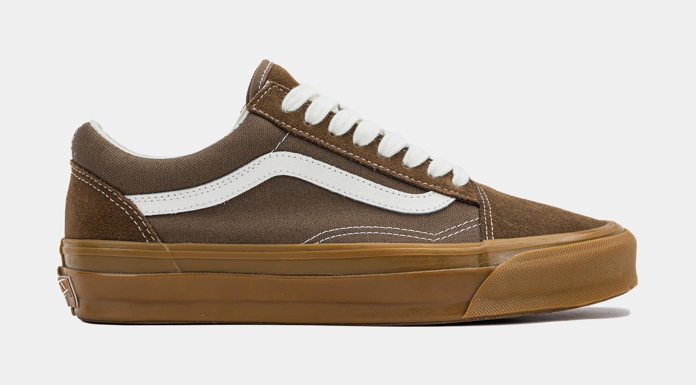 LX Old Skool Mens Lifestyle Shoes (Brown/White)