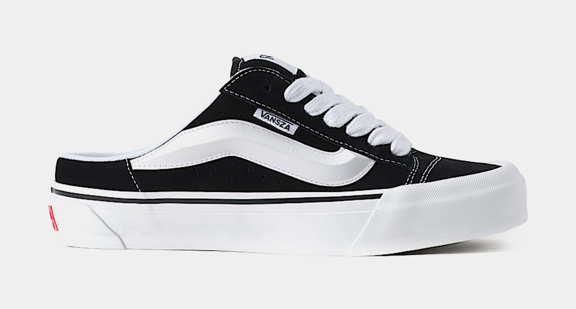 VANSZA Knu Skool Mule Womens Lifestyle Shoes (SZA Black/White)