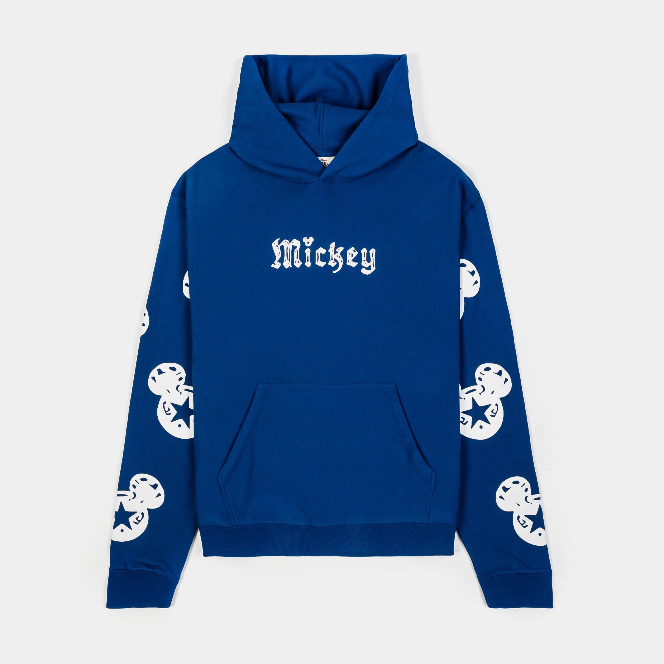 Disney Mickey Real Life By Shoe Palace Star Pullover Mens Hoodie (Blue/White)