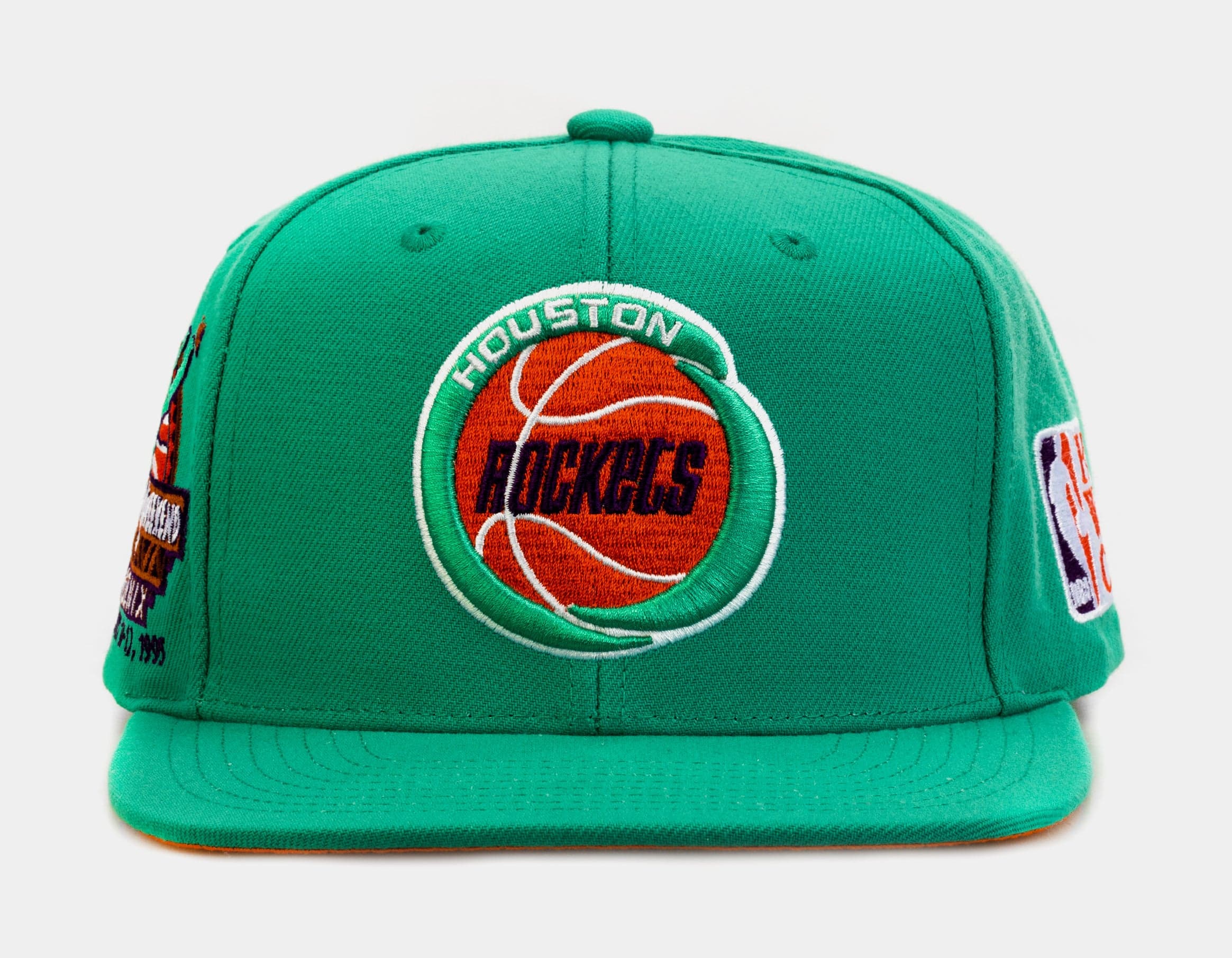 Houston Rockets Desert Green Snapback Mens Hat (Green)
