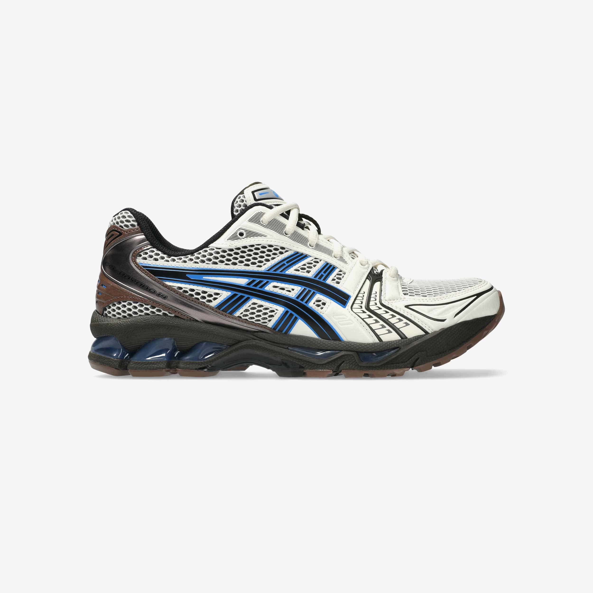 Gel Kayano 14 Mens Lifestyle Shoe - Cream/Blue Coast