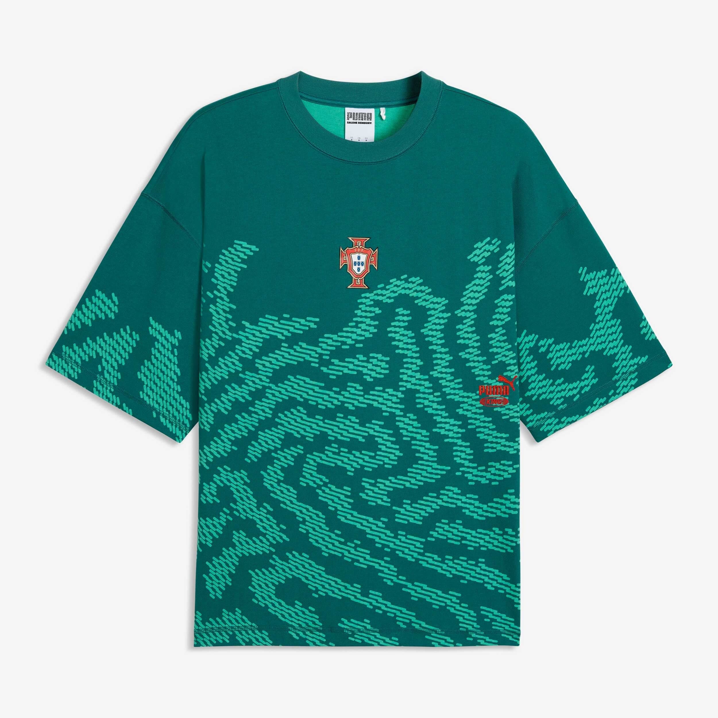 King Oversized Tee x Portugal x Salehe Bembury