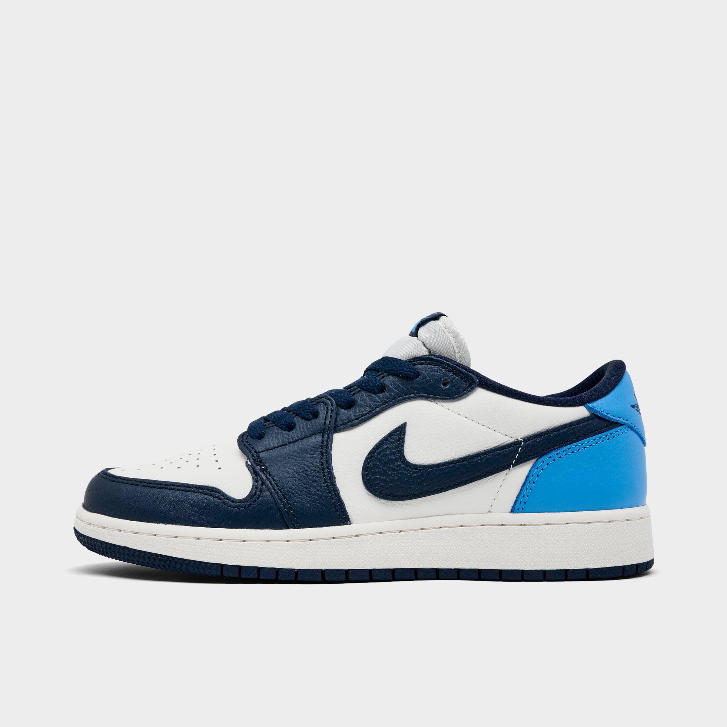 Big Kids' Air Jordan Retro 1 Low OG Casual Shoes