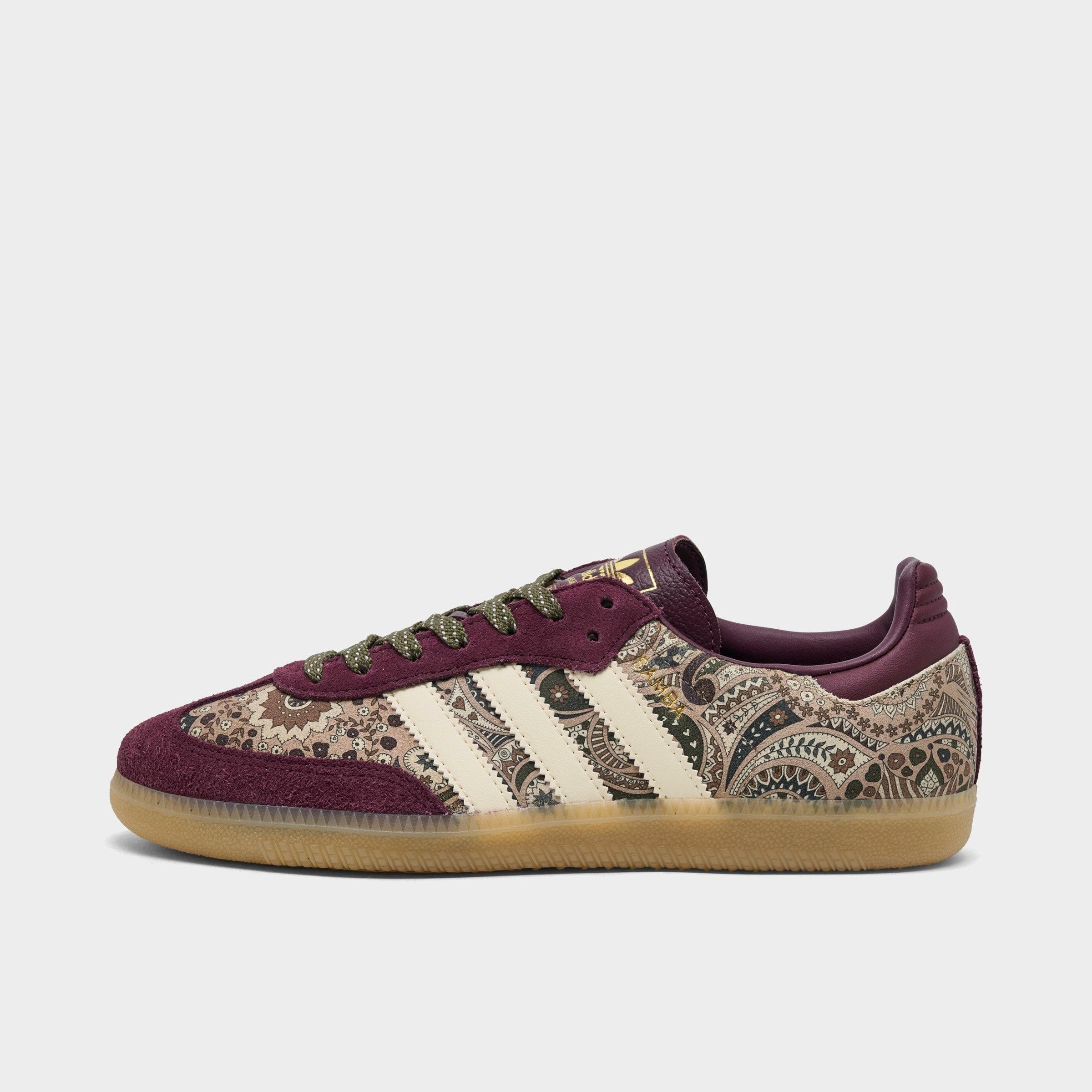 Women's adidas Originals x Liberty London Samba OG Casual Shoes 
