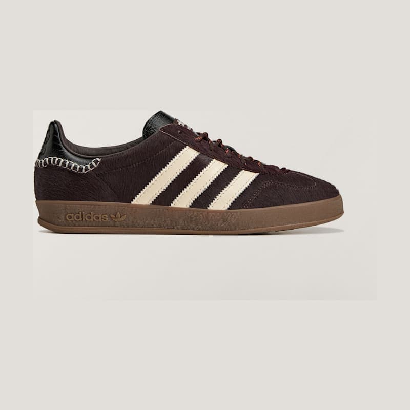Wales Bonner Gazelle Pony Sneakers Aurora Coffee