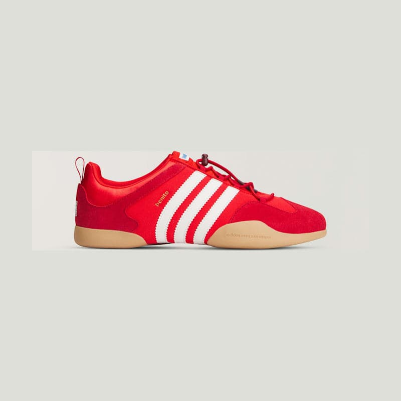 Bad Bunny x Adidas Ballerina Flamboyan Mens Lifestyle Shoes (Vivid Red/Cloud White/Power Red) Free Shipping