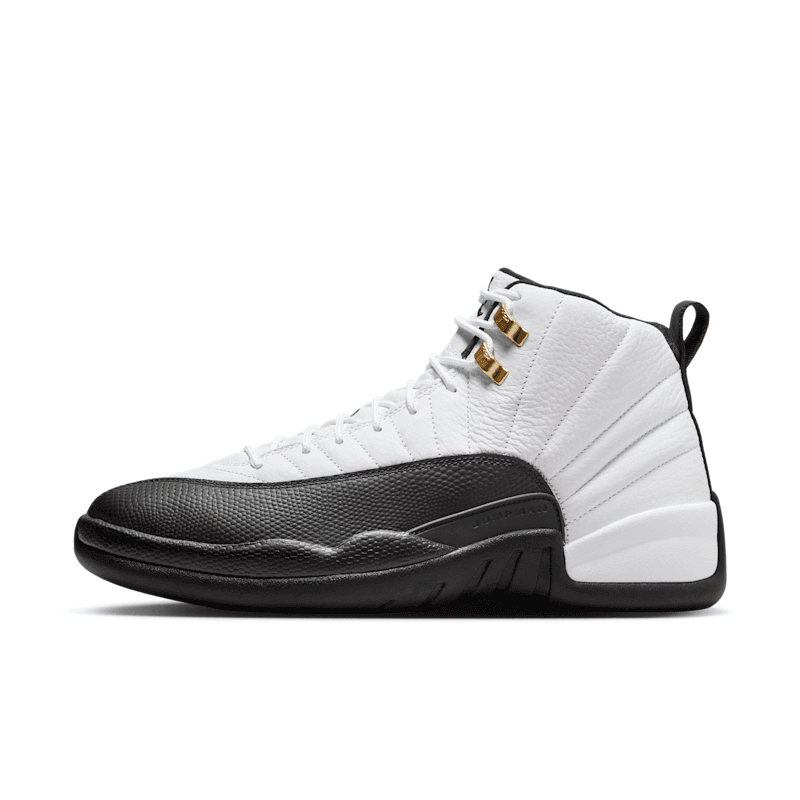Air Jordan 12 Retro Taxi Mens Lifestyle Shoes (White/Black/Taxi)